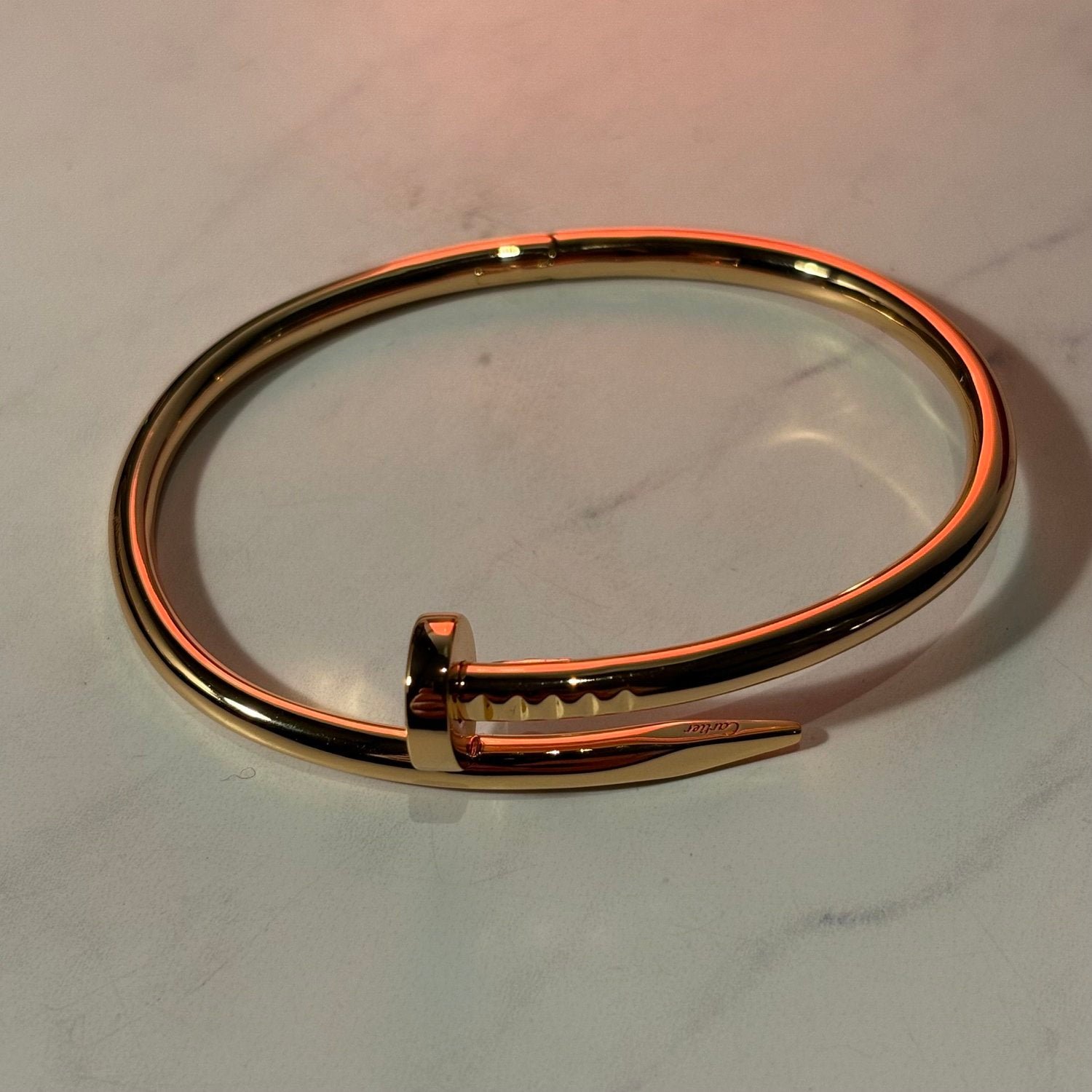 CARTIER JUSTE UN CLOU BRACELETS (3 COLOURS) - Image 8