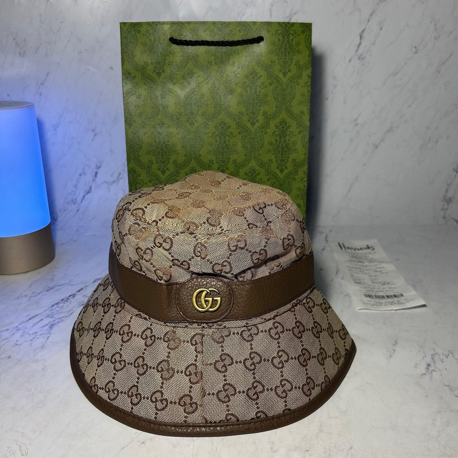 GUCCI GG CANVAS BUCKET HAT - Image 4