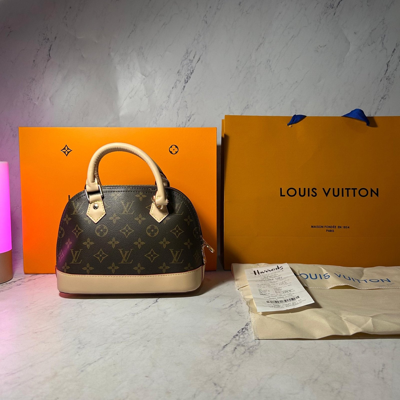 LV ALMA BB HANDBAG - Image 4