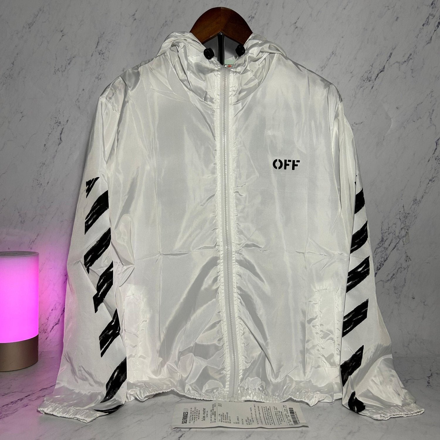 OFF WHITE WINDBREAKER (SIZE M-XL) - Image 2