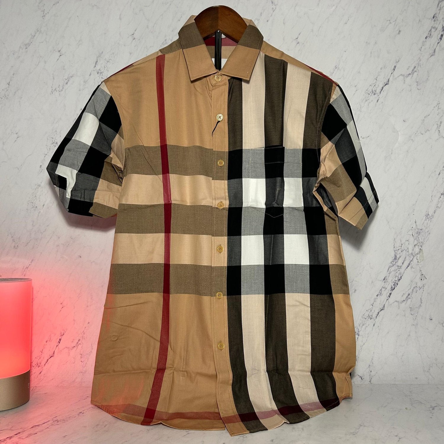 BURBERRY CHECKED SHIRT (SIZE M-XL) - Image 2