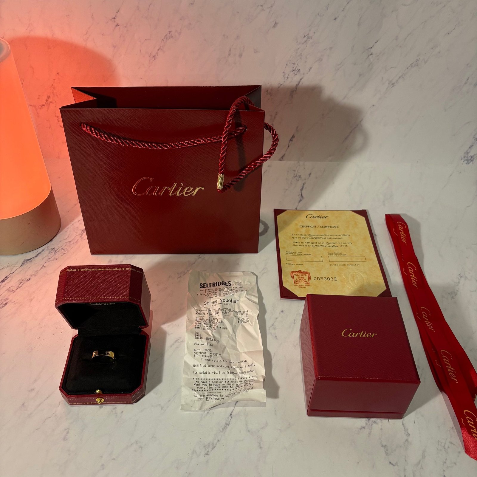 CARTIER LOVE RINGS (3 COLOURS) - Image 10