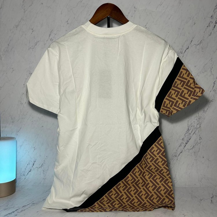 FENDI DIAGONAL T-SHIRT (SIZE S-XL) - Image 5