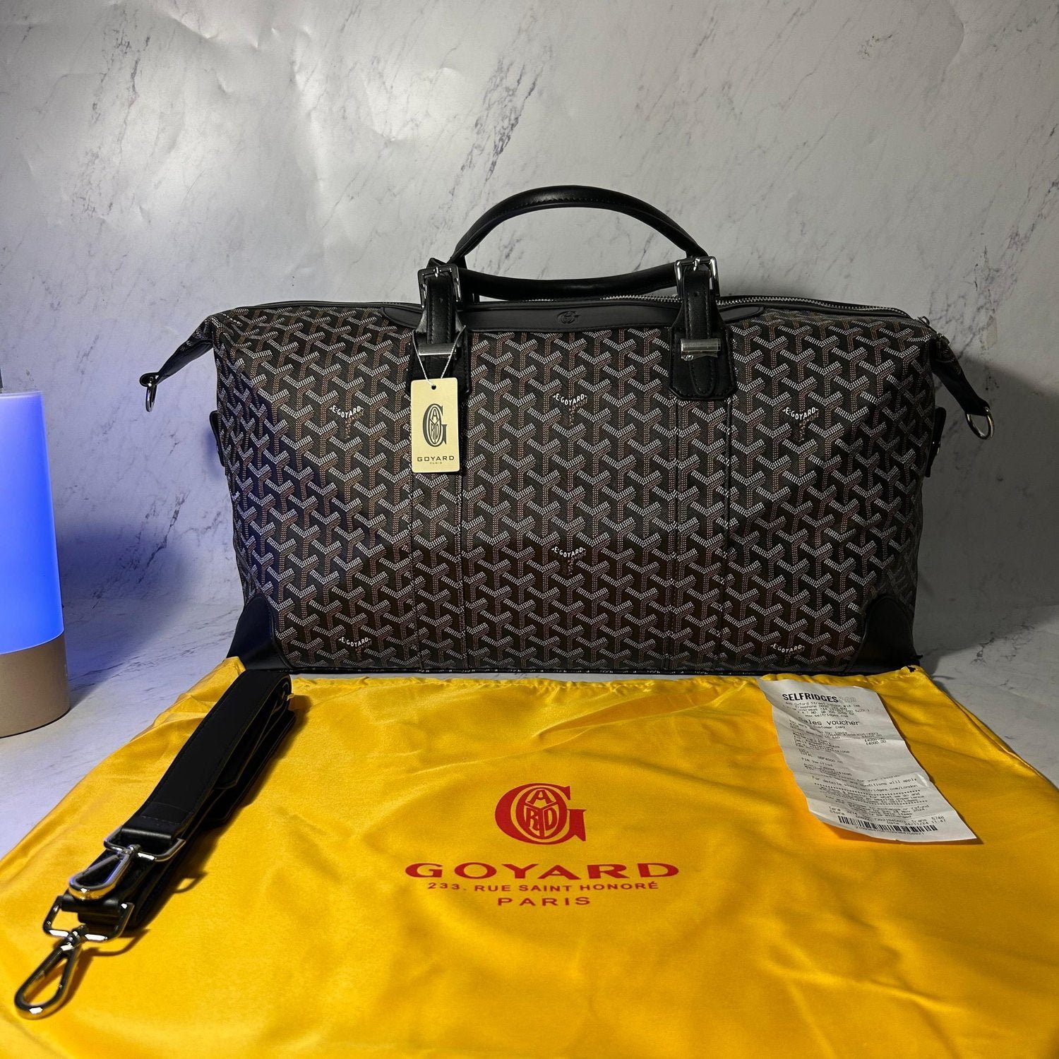 GOYARD BOWLING 55 DUFFLE BAG (4 COLOURS) - Image 12