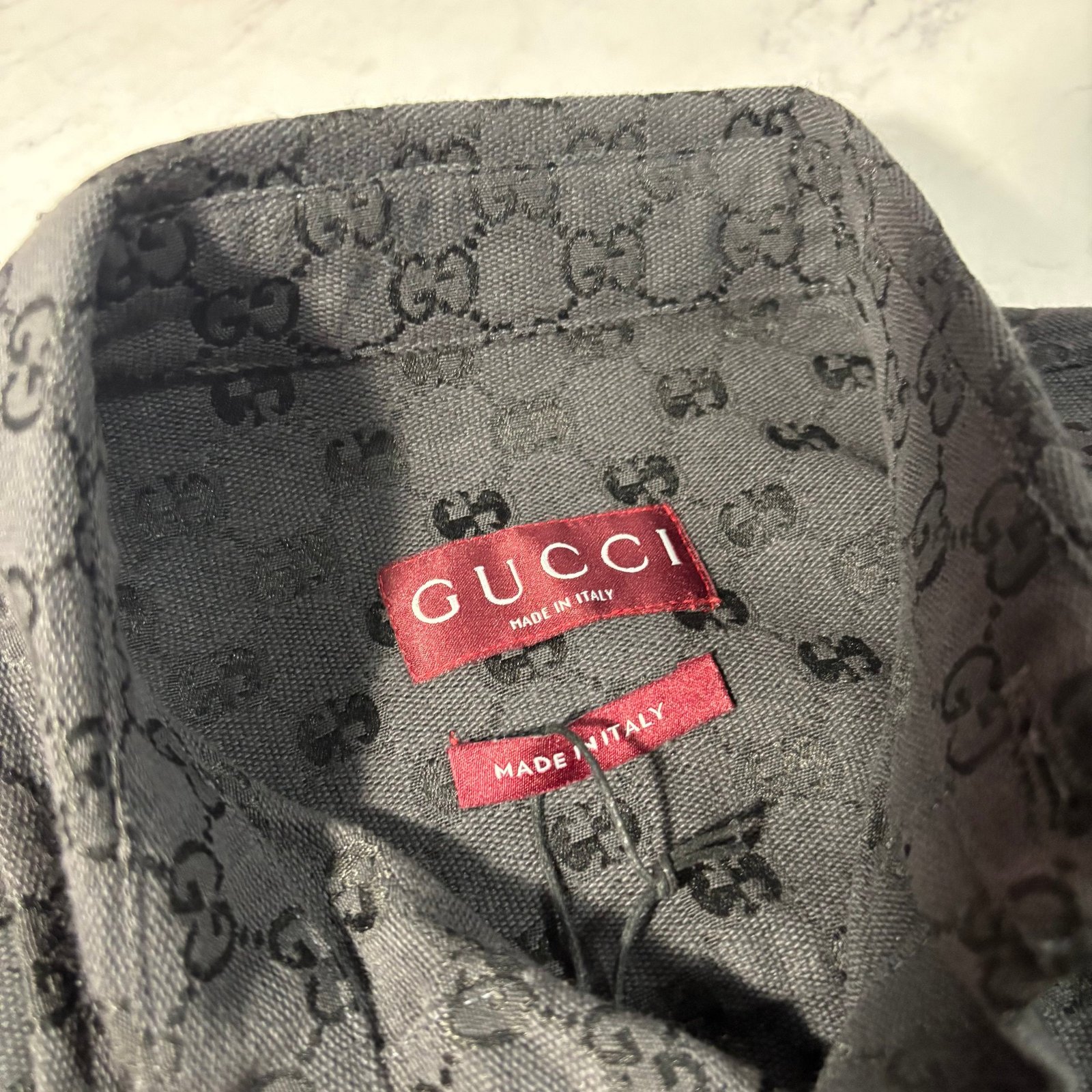 GUCCI SHIRT GG CANVAS (SIZE XS-L) - Image 7