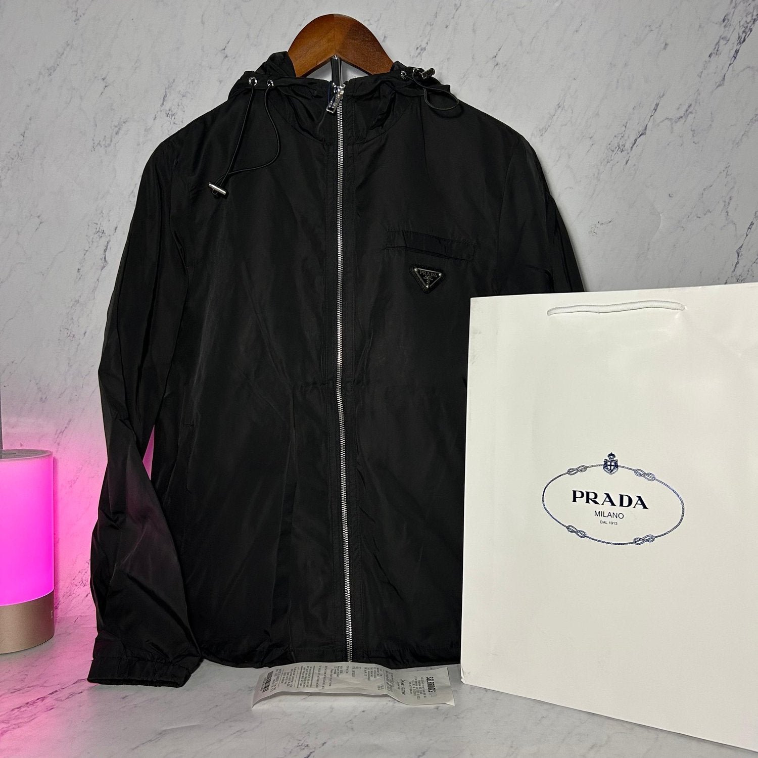 PRADA RE-NYLON WINDBREAKER (SIZE M-XL)