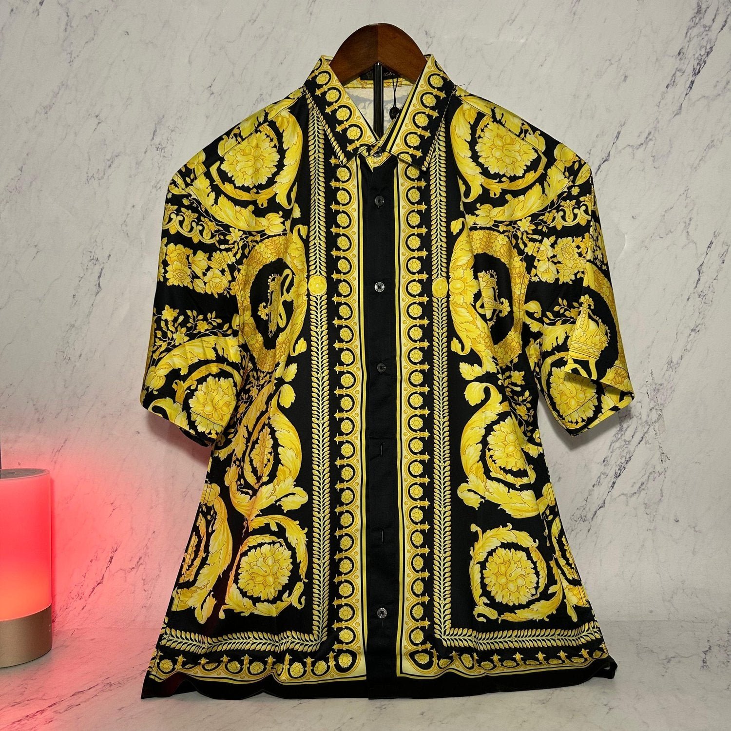 VERSACE BAROCCO PRINT SHIRT (SIZE M-XL) - Image 2