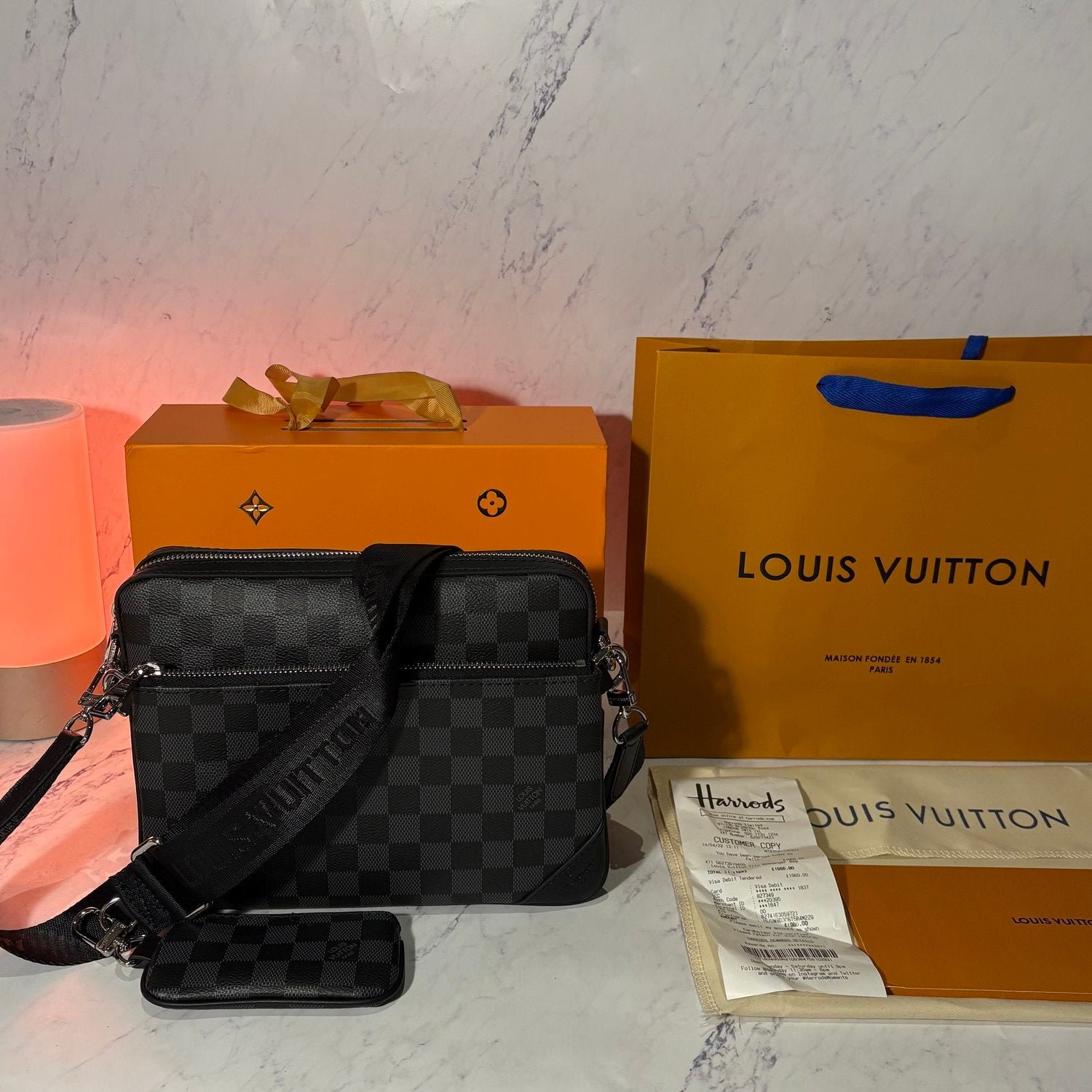 LV TRIO BAG DAMIER
