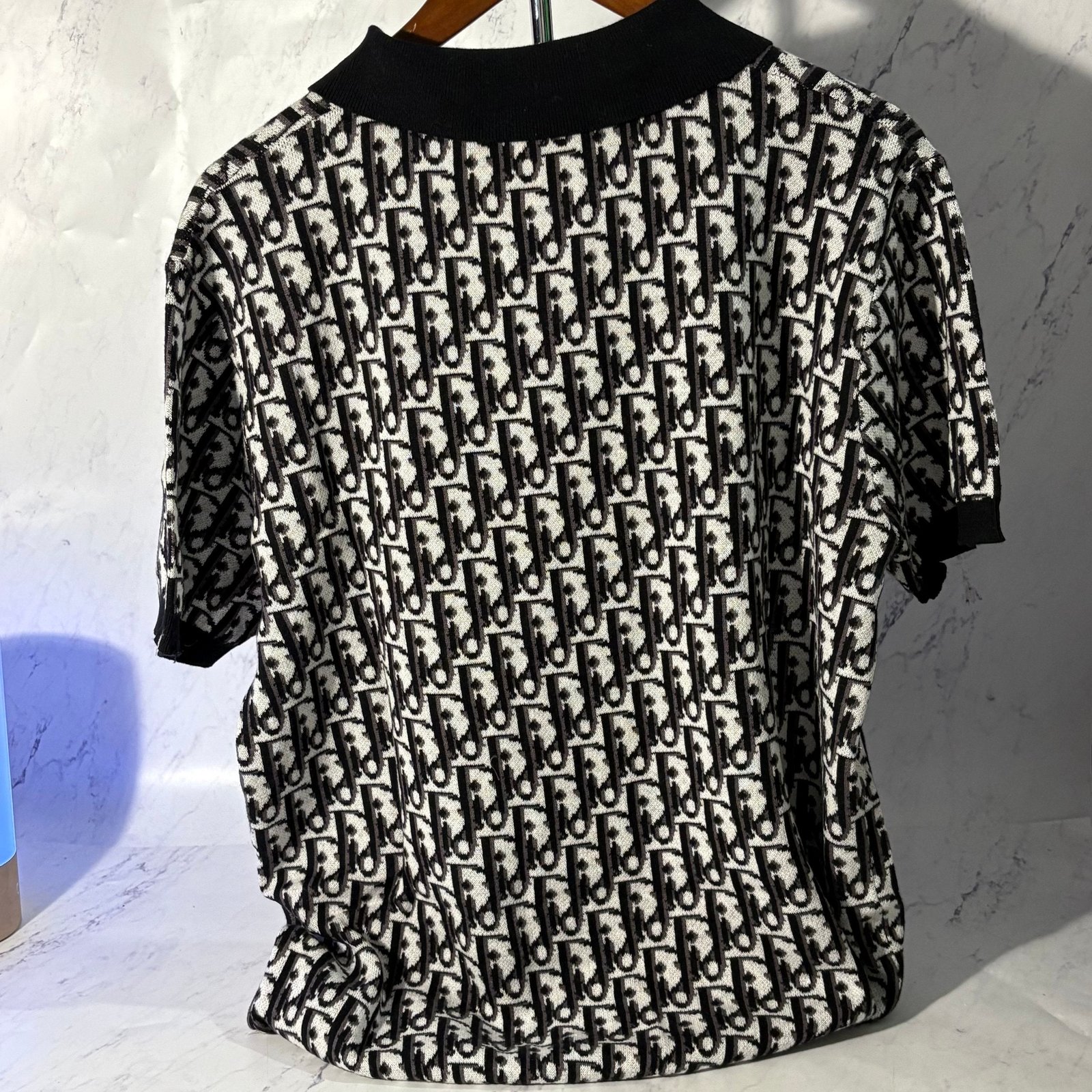 DIOR OBLIQUE POLO SHIRT (SIZE M-XL) - Image 7
