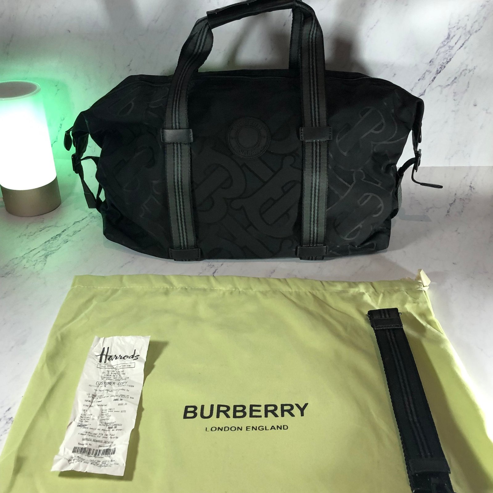 BURBERRY DUFFLE BAG - Image 2