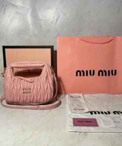 MIU MIU WANDER MATELASSE HOBO BAG