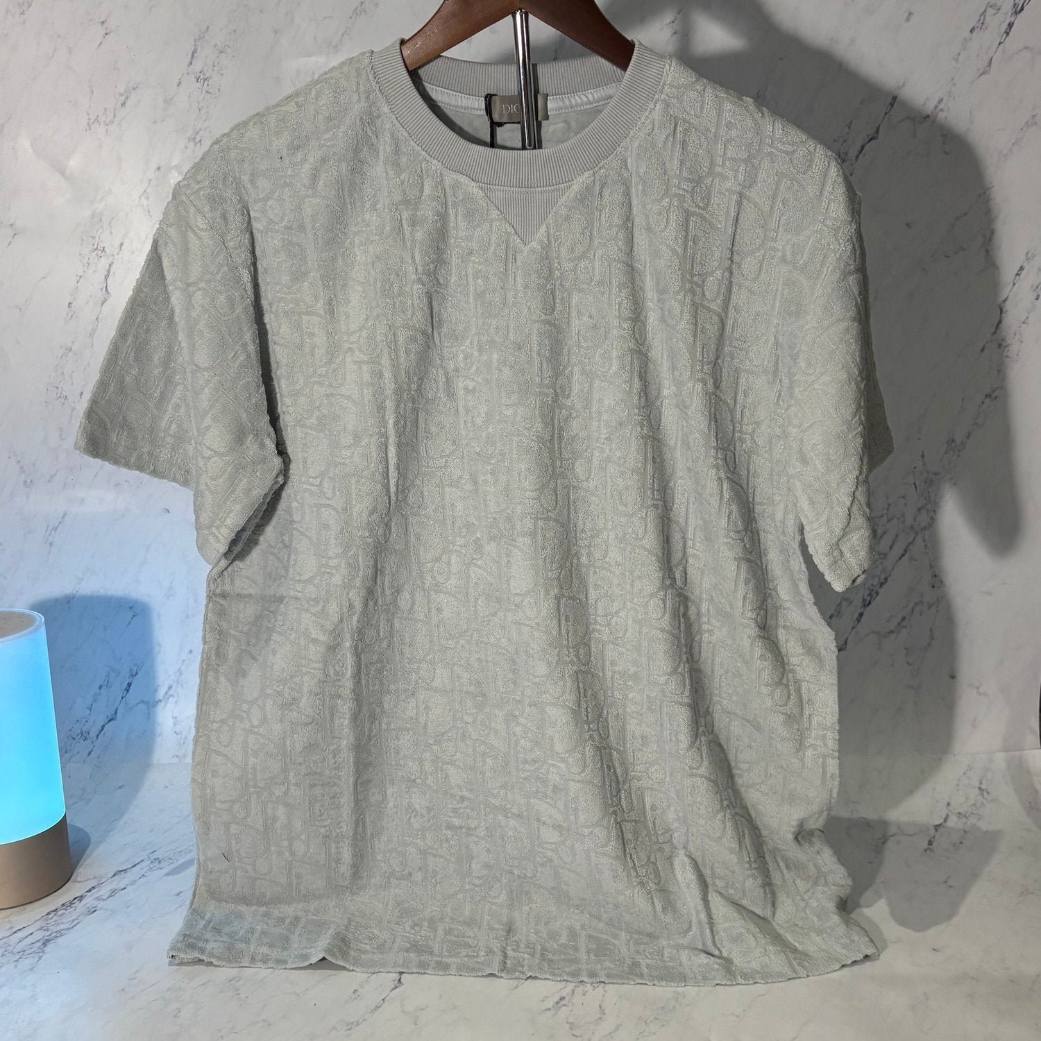 DIOR OBLIQUE T-SHIRT (GREY SIZE S-XL) - Image 2