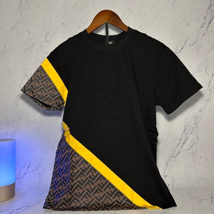 FENDI DIAGONAL T-SHIRT (SIZE S-XL) - Image 4