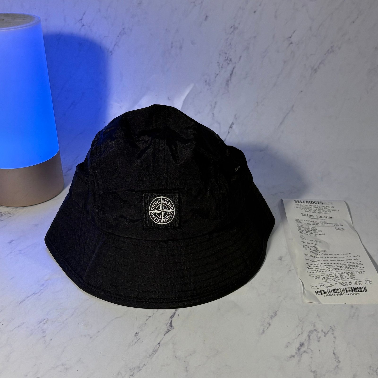 STONE ISLAND BUCKET HAT - Image 4