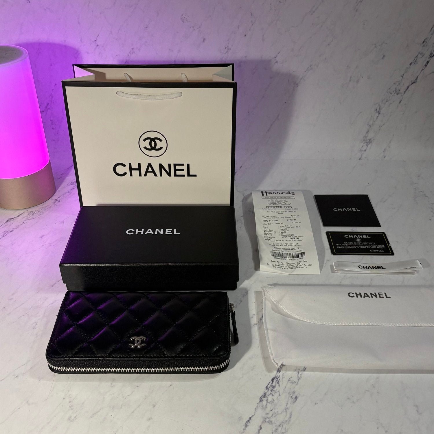 CHANEL LONG WALLET