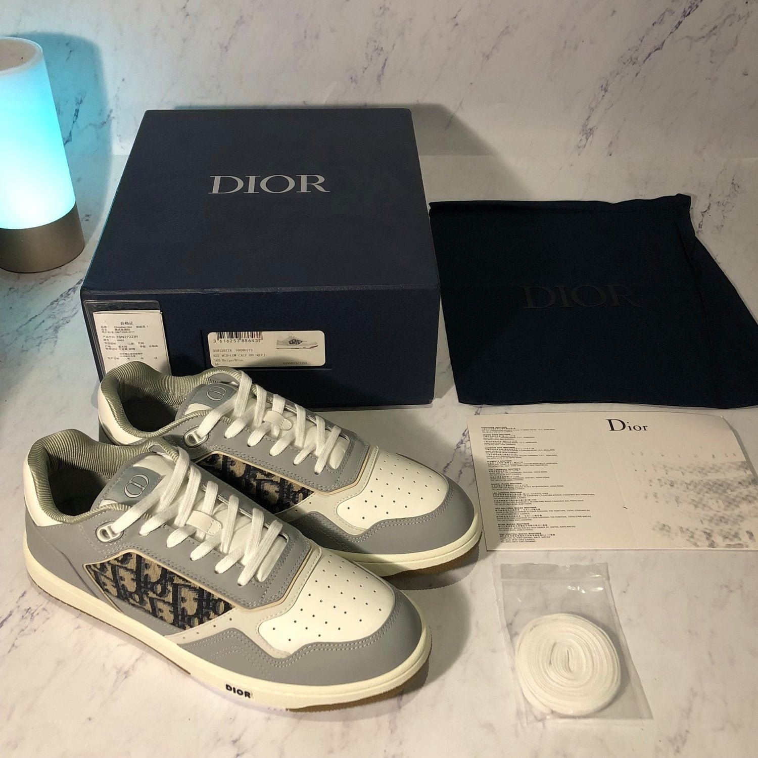 DIOR B27 TRAINERS (SIZE 8-11 UK)