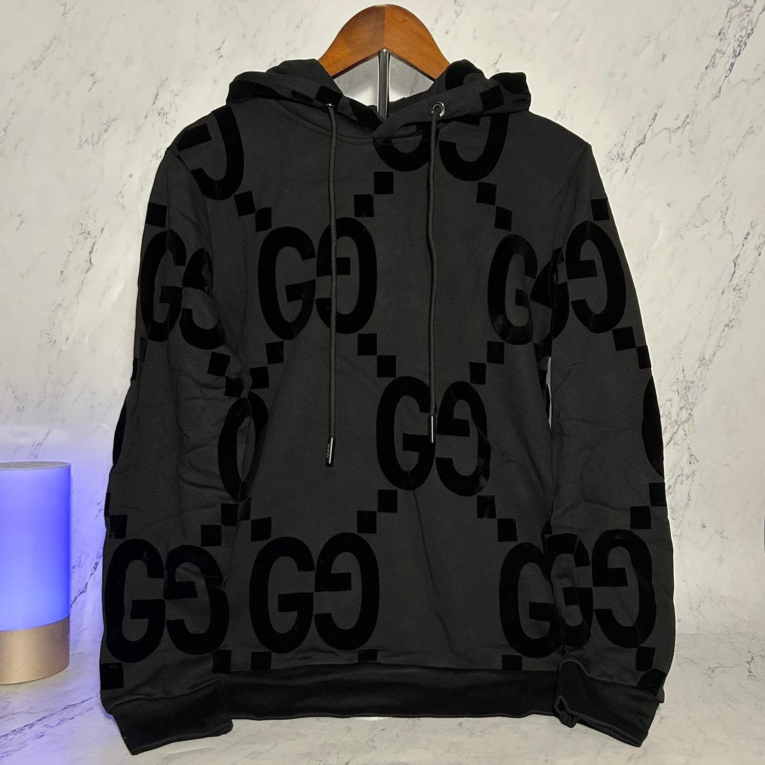 GUCCI MONOGRAM PATTERN HOODIE (SIZE M-XL) - Image 6