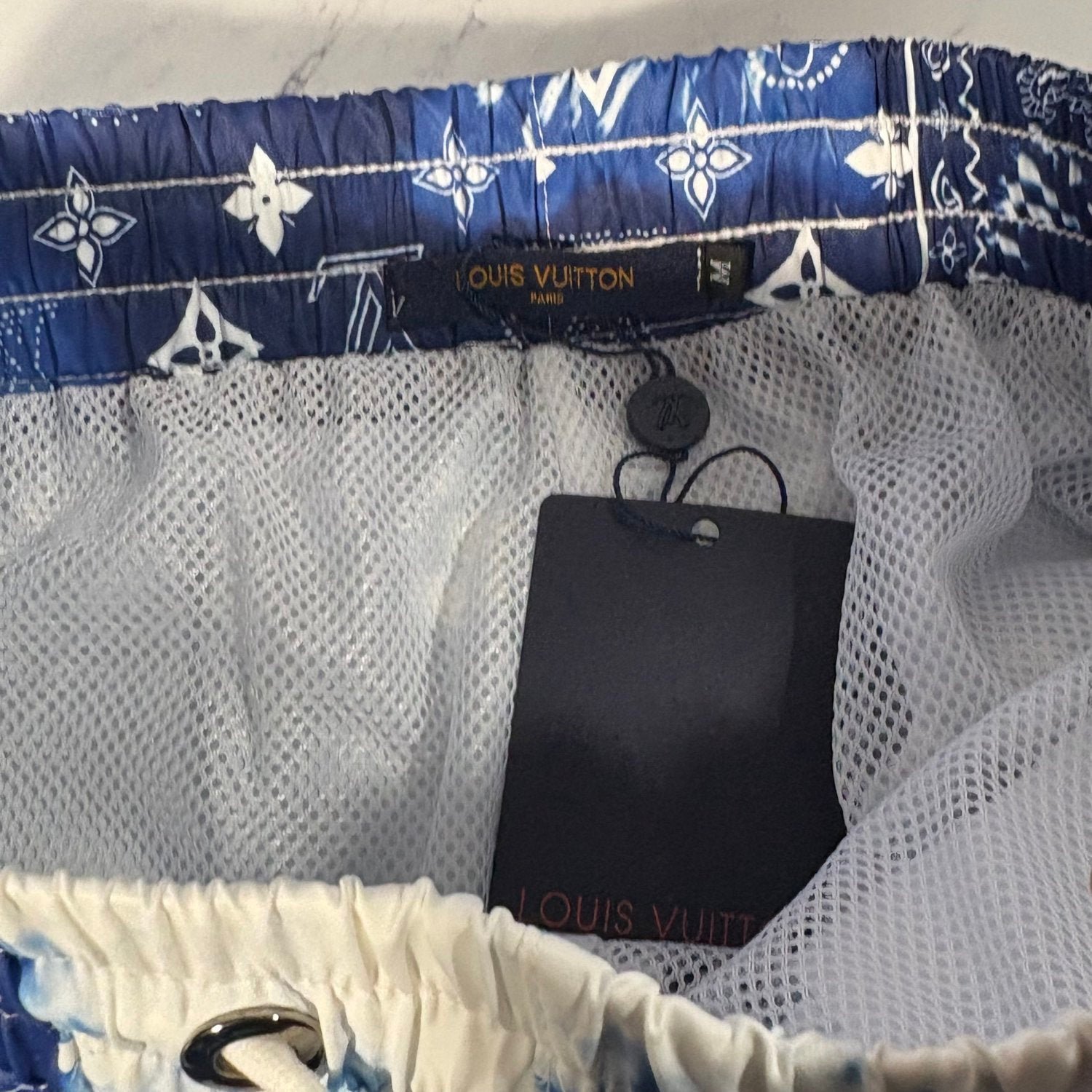 LV BANDANA SWIM SHORTS (SIZE M-XL) - Image 3