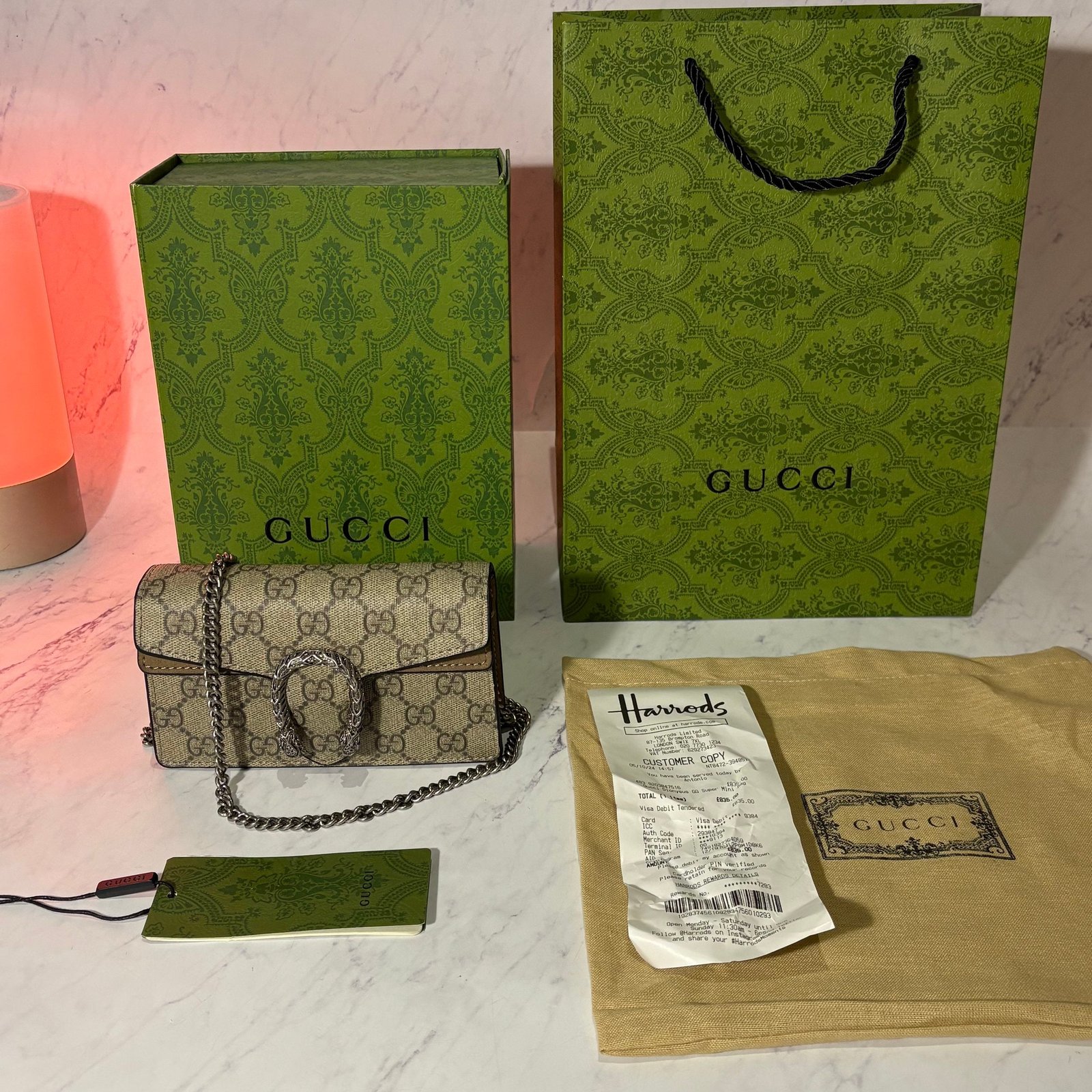 GUCCI HANDBAG DIONYSUS MINI GG - Image 4