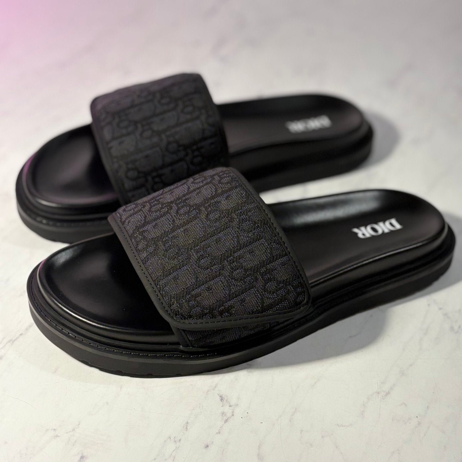 DIOR AQUA SLIDERS (SIZE 8-11 UK) - Image 6