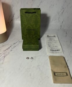 GUCCI INTERLOCKING G EARRINGS