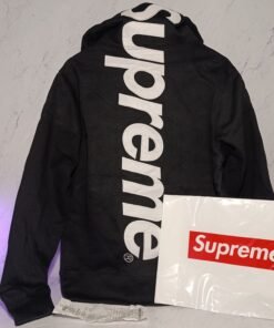 SUPREME SATIN APPLIQUE HOODIE (SIZE S-XL)