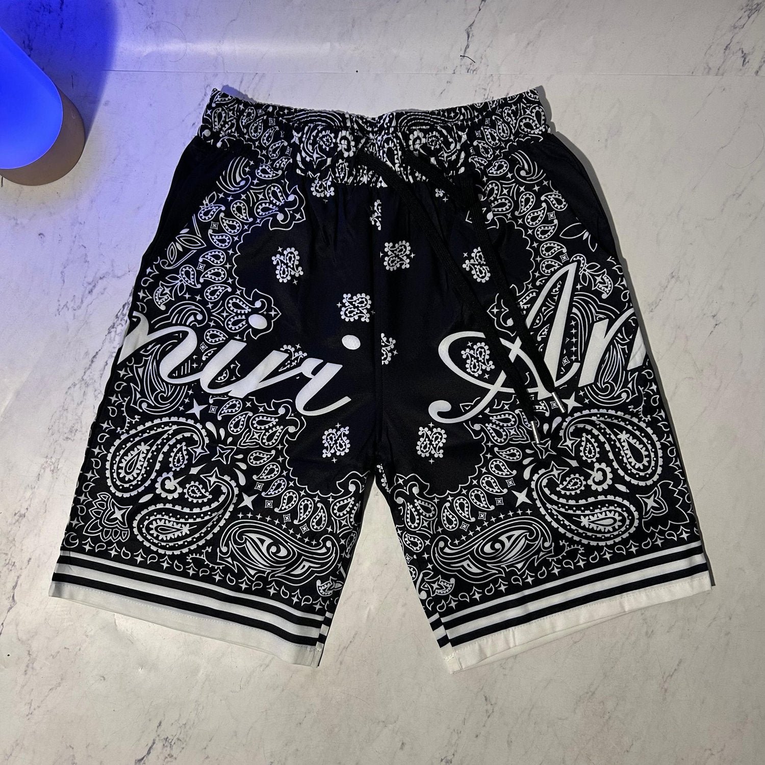 AMIRI BANDANA SHORTS (SIZE M-XL) - Image 2