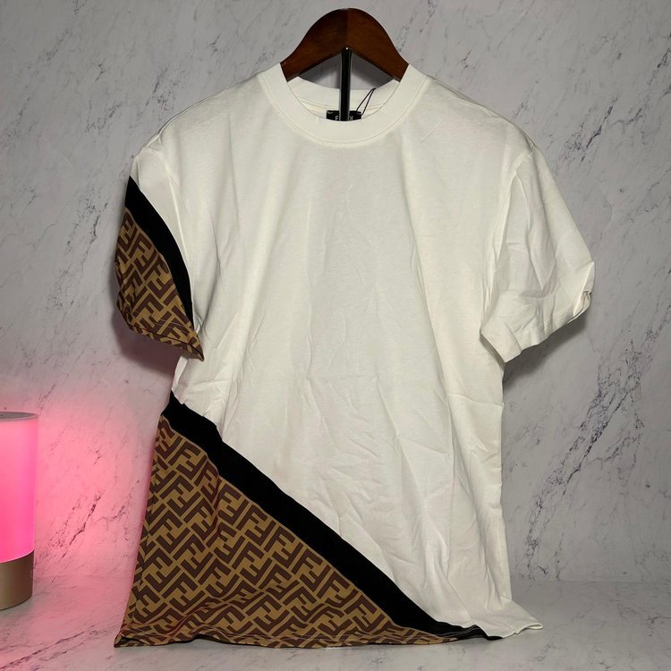 FENDI DIAGONAL T-SHIRT (SIZE S-XL) - Image 6
