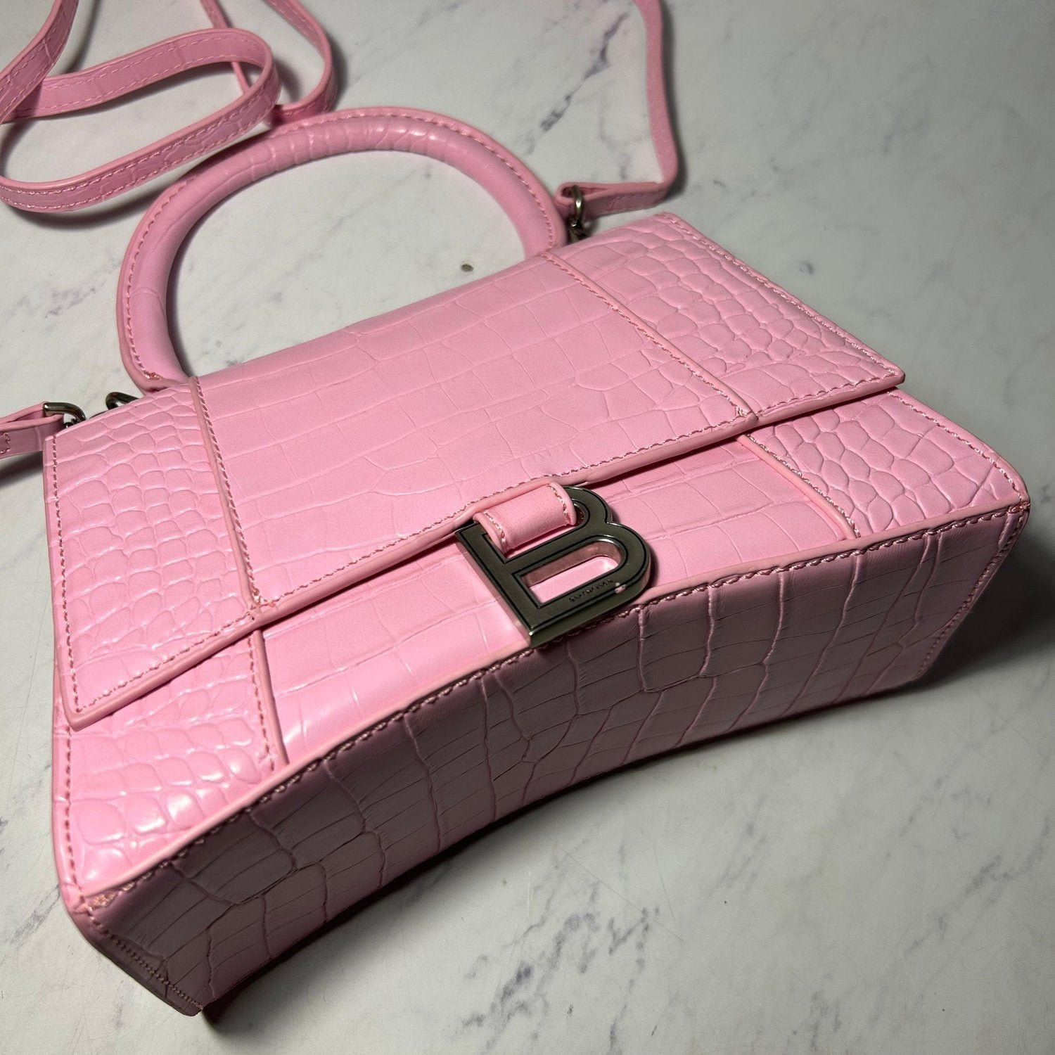 BALENCIAGA HOURGLASS HANDBAG - Image 3