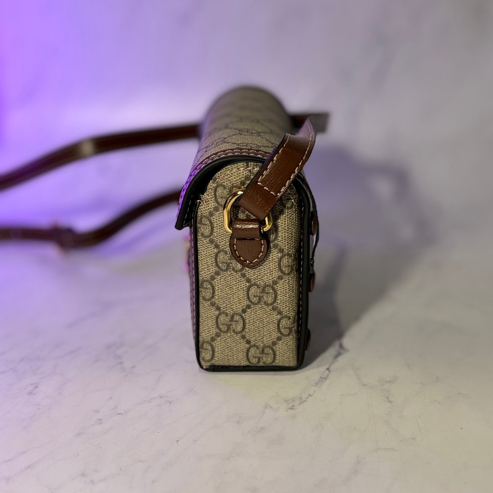 GUCCI HANDBAG HORSEBIT 1955 - Image 3