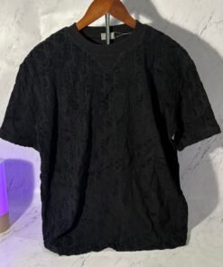 Alternative view of DIOR OBLIQUE T-SHIRT (BLACK SIZE S-XL)