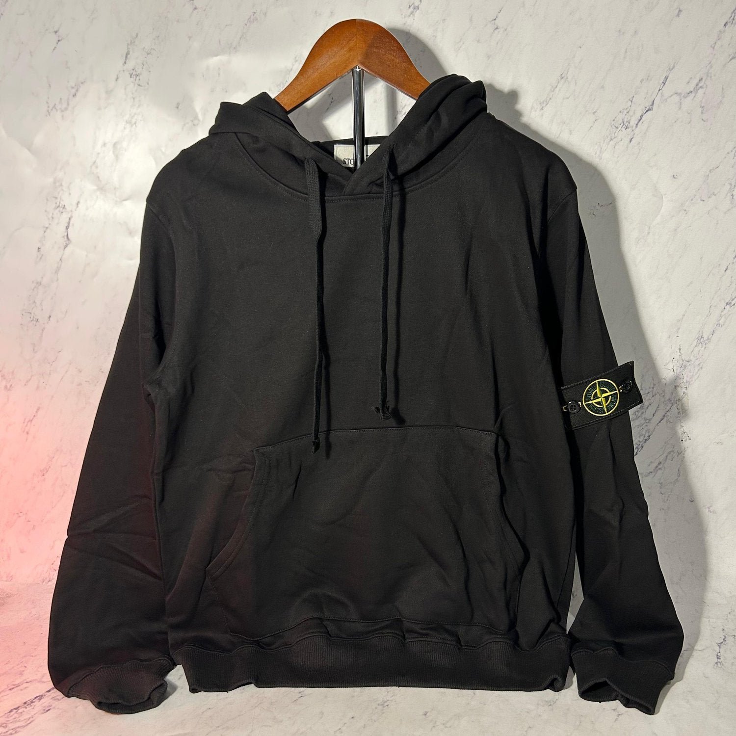 STONE ISLAND COMPASS PATCH HOODIE (SIZE M-XL) - Image 7