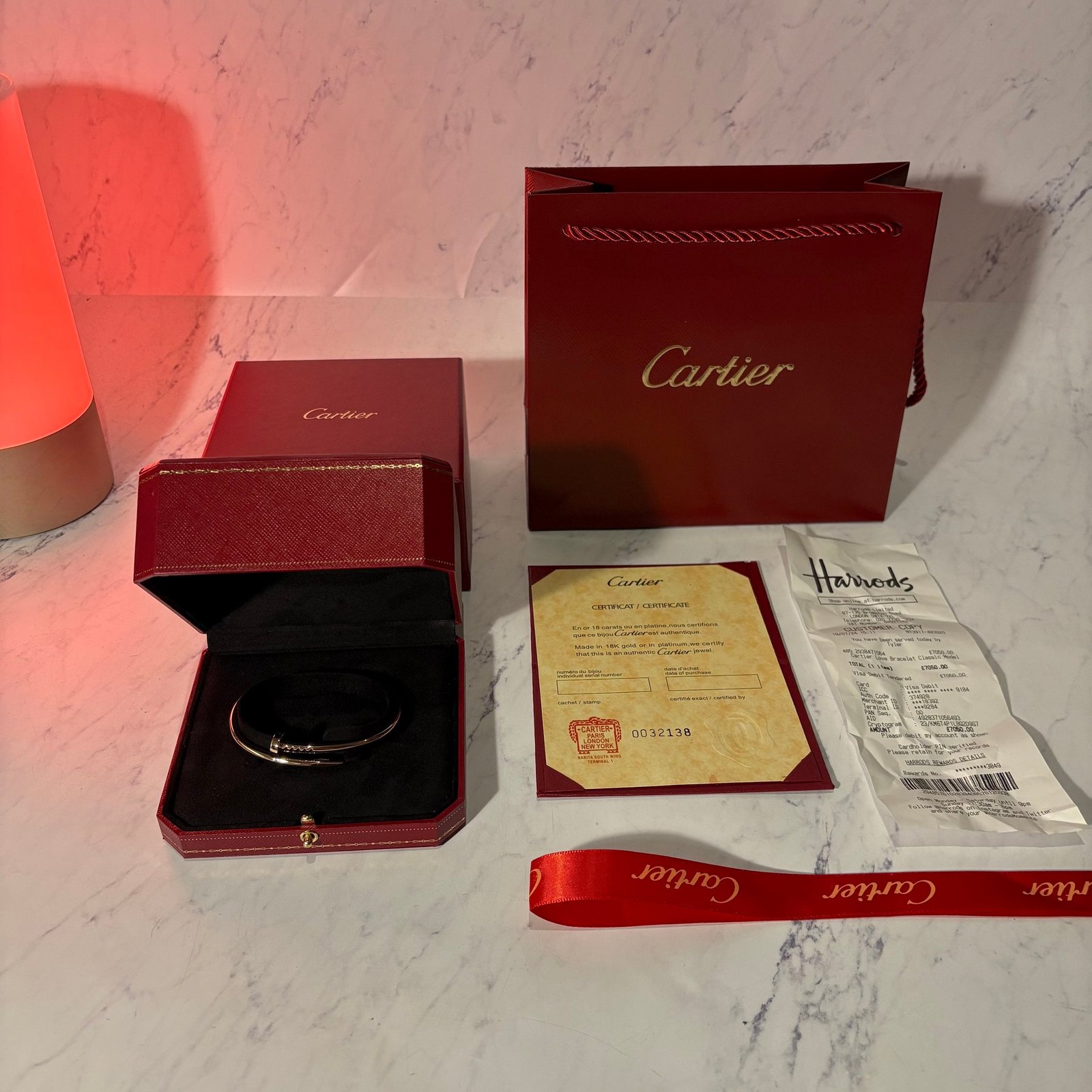 CARTIER JUSTE UN CLOU BRACELETS (3 COLOURS) - Image 5