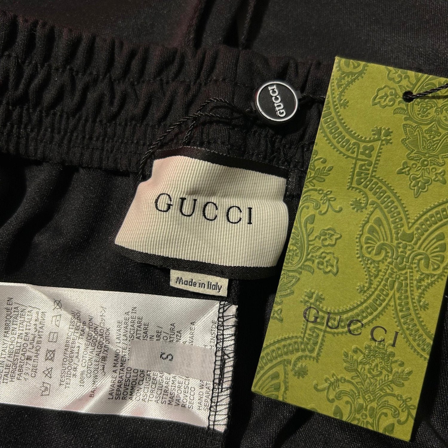 GUCCI RIBBON TRACK PANTS (SIZE S-XL) - Image 3