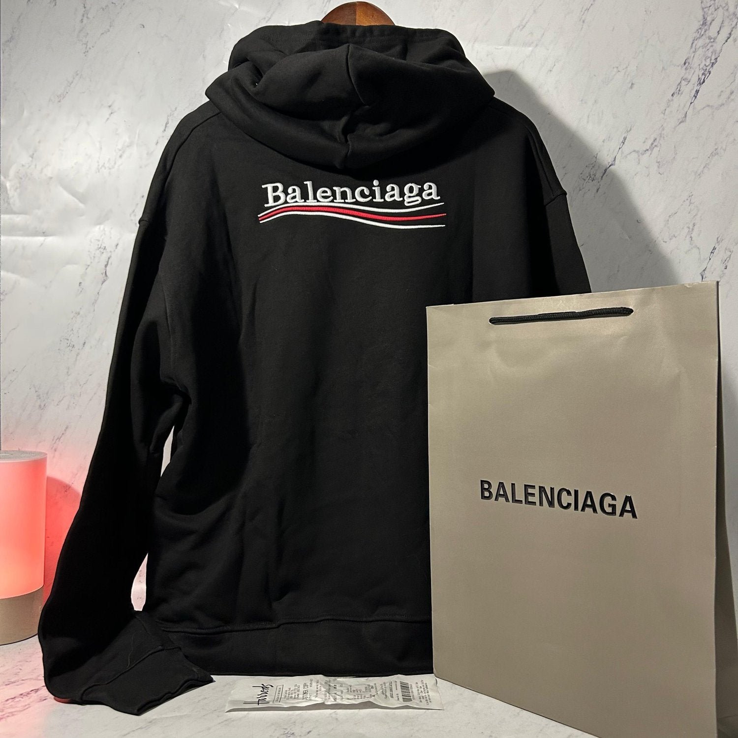 BALENCIAGA POLITICAL CAMPAIGN HOODIE (SIZE XS-L)
