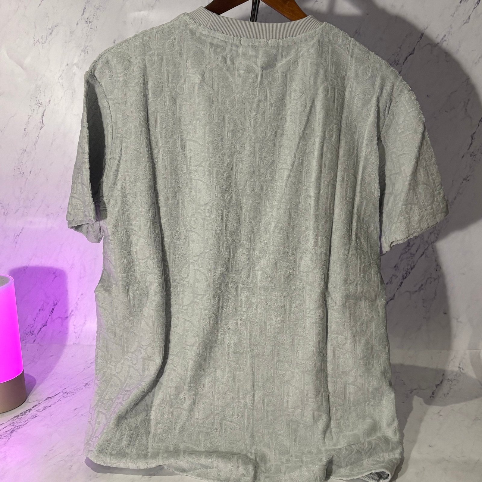 DIOR OBLIQUE T-SHIRT (GREY SIZE S-XL) - Image 4