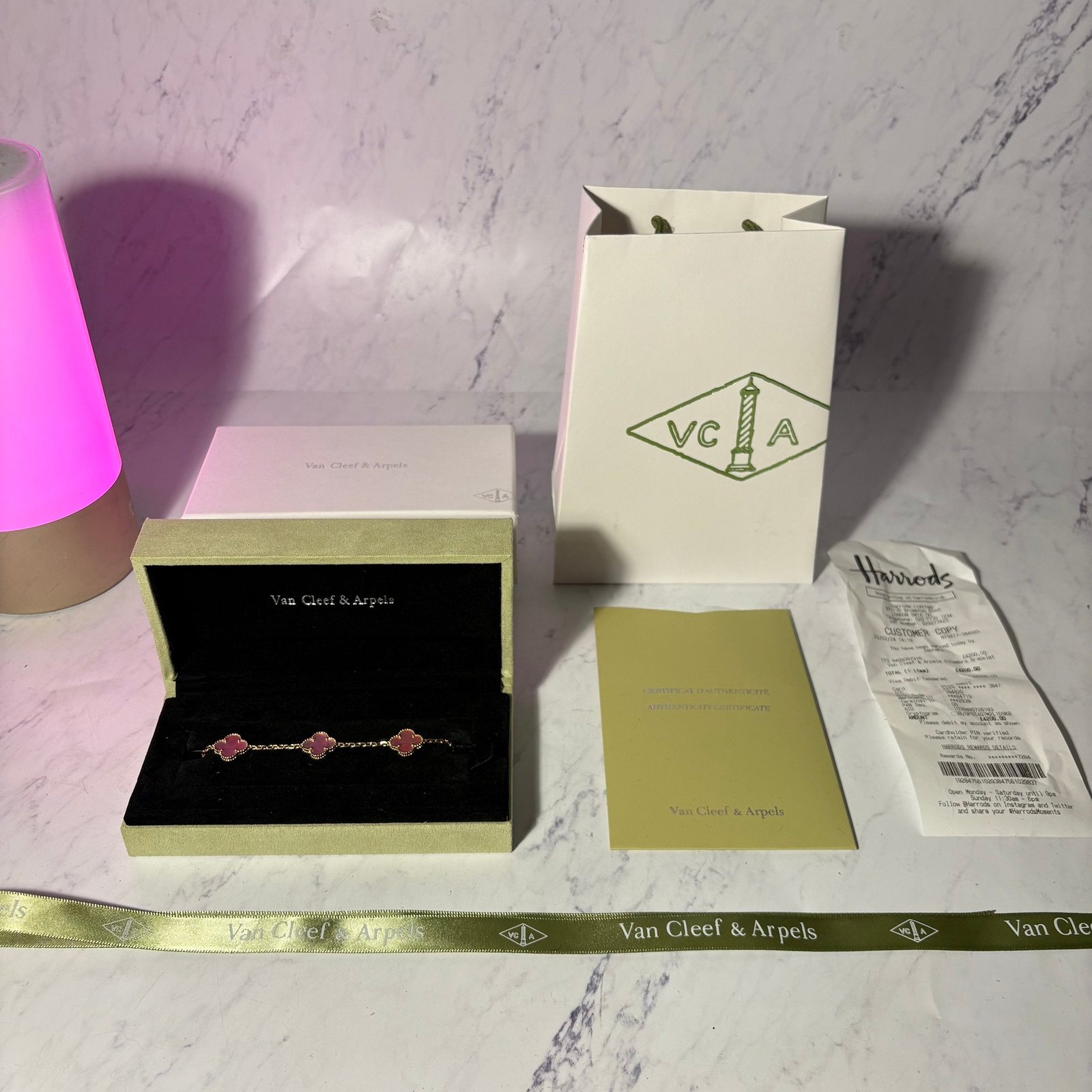 VAN CLEEF ALHAMBRA BRACELETS (16 COLOURS) - Image 64