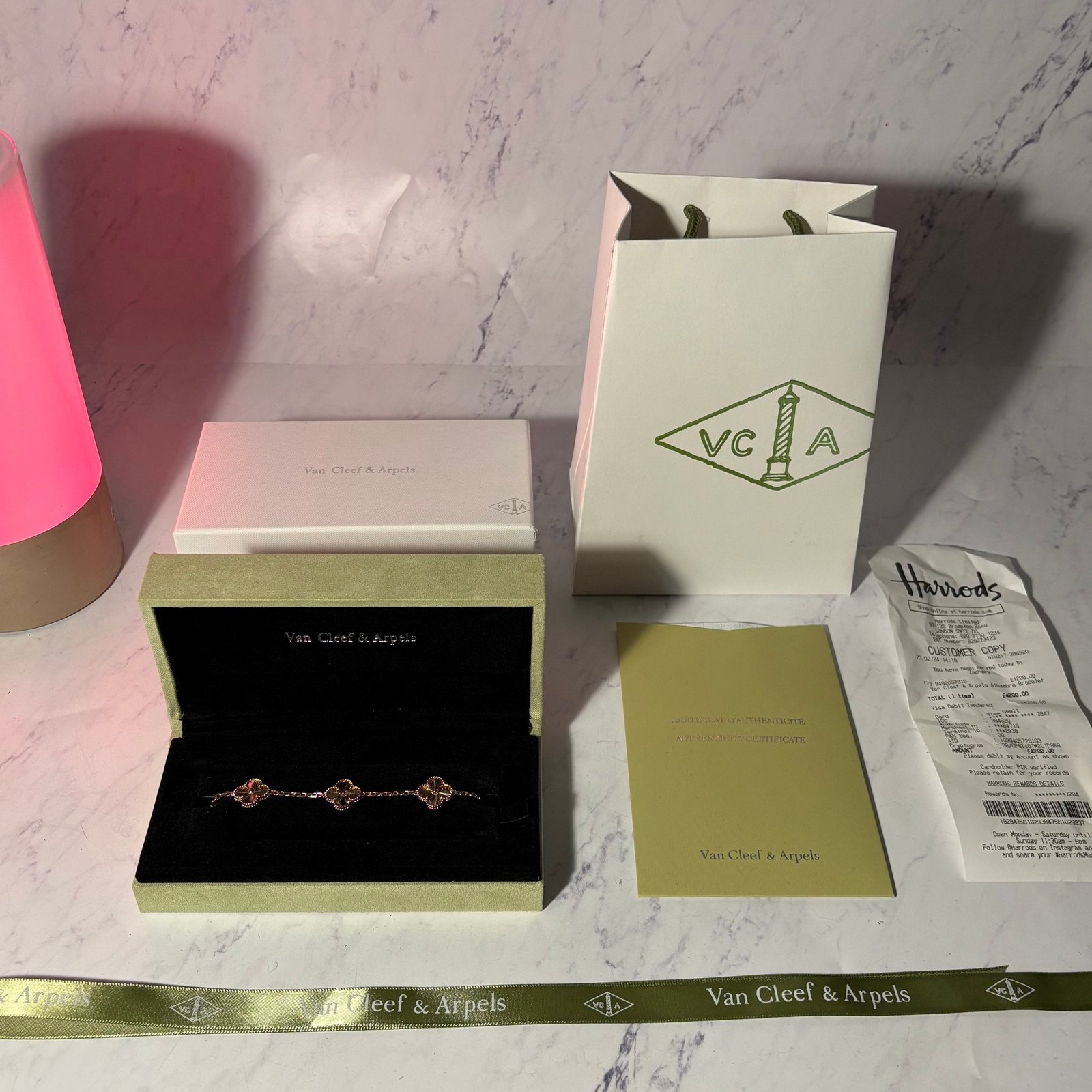 VAN CLEEF ALHAMBRA BRACELETS (16 COLOURS) - Image 45