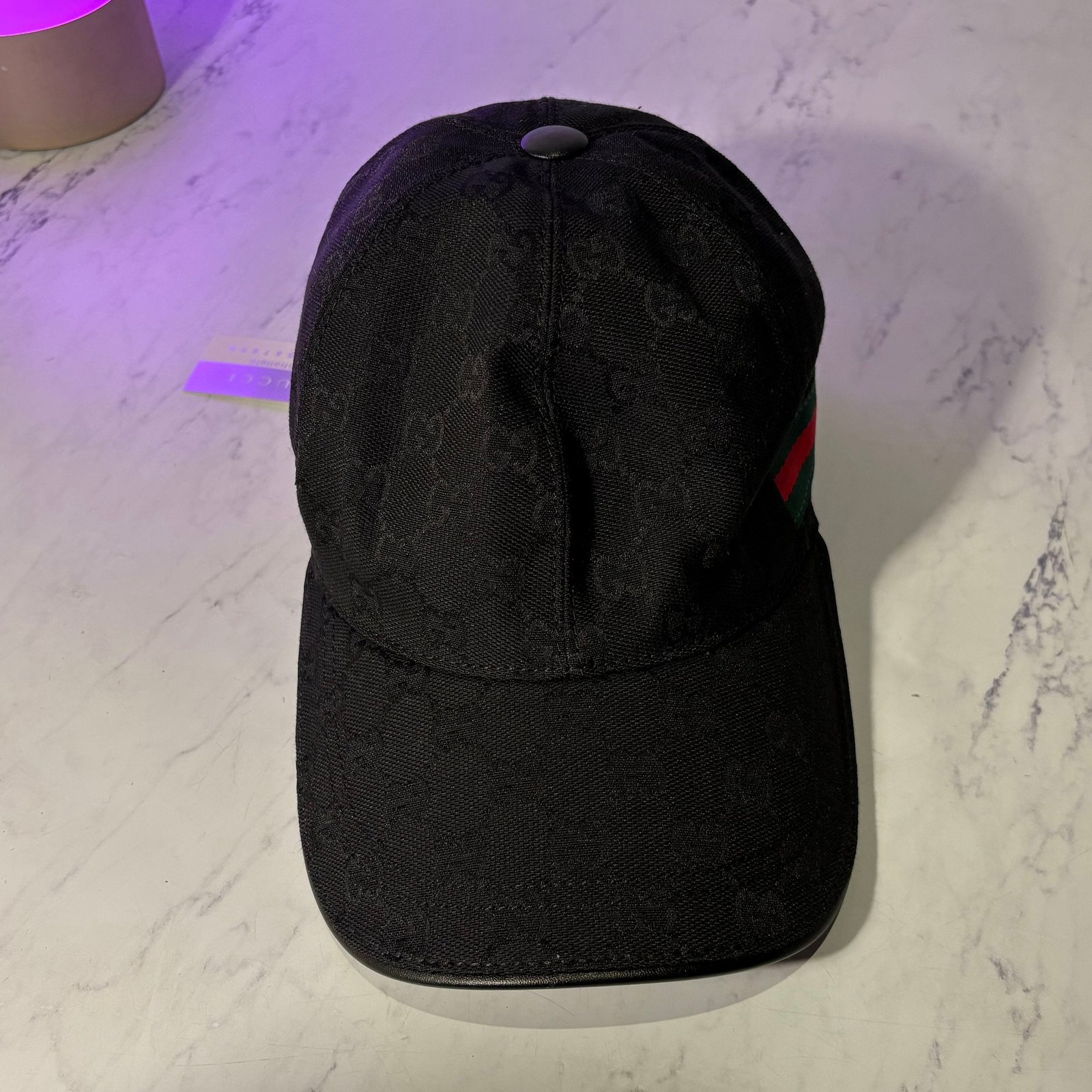 GUCCI CAP GG CANVAS - Image 5