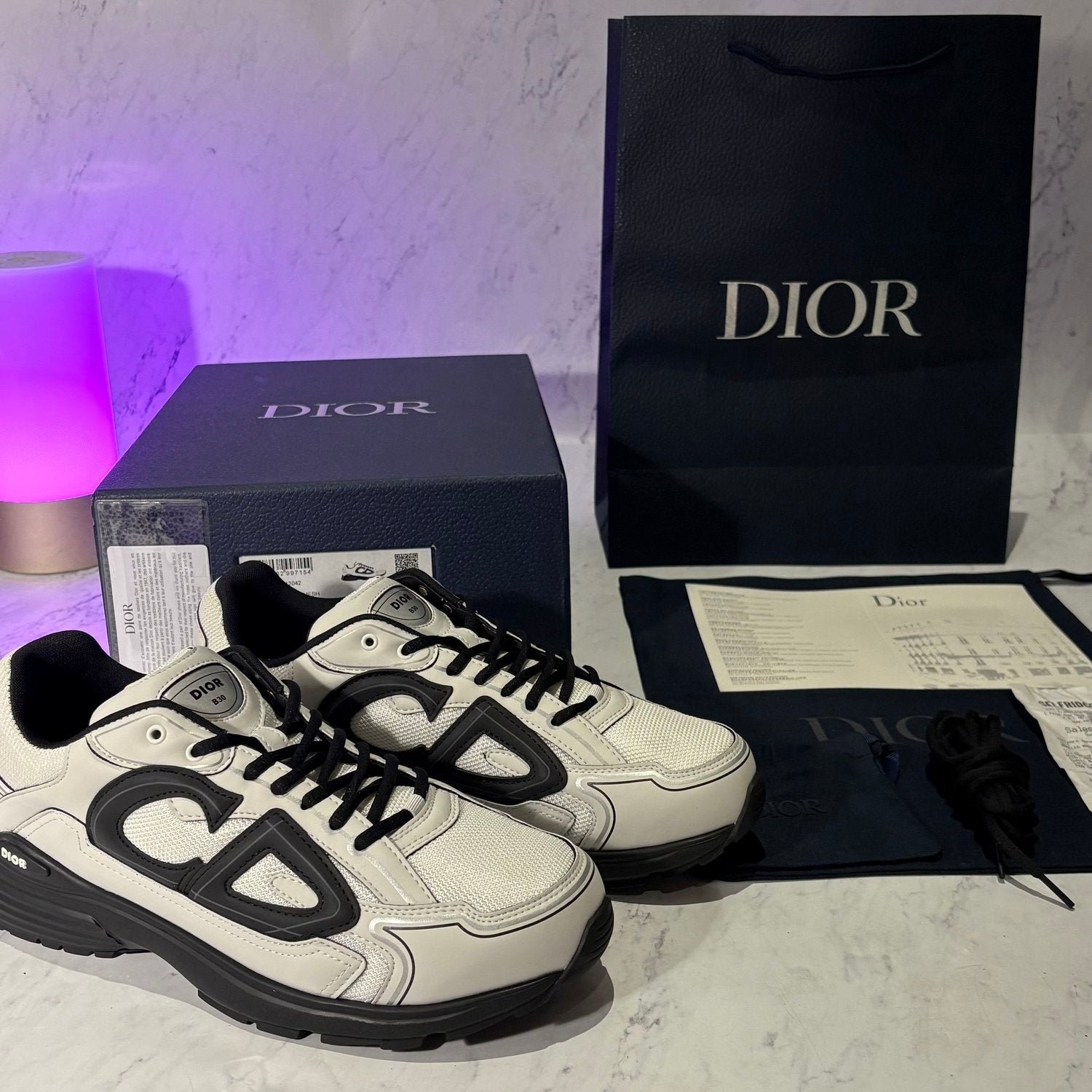 DIOR B30 TRAINERS (SIZE 8-11 UK)