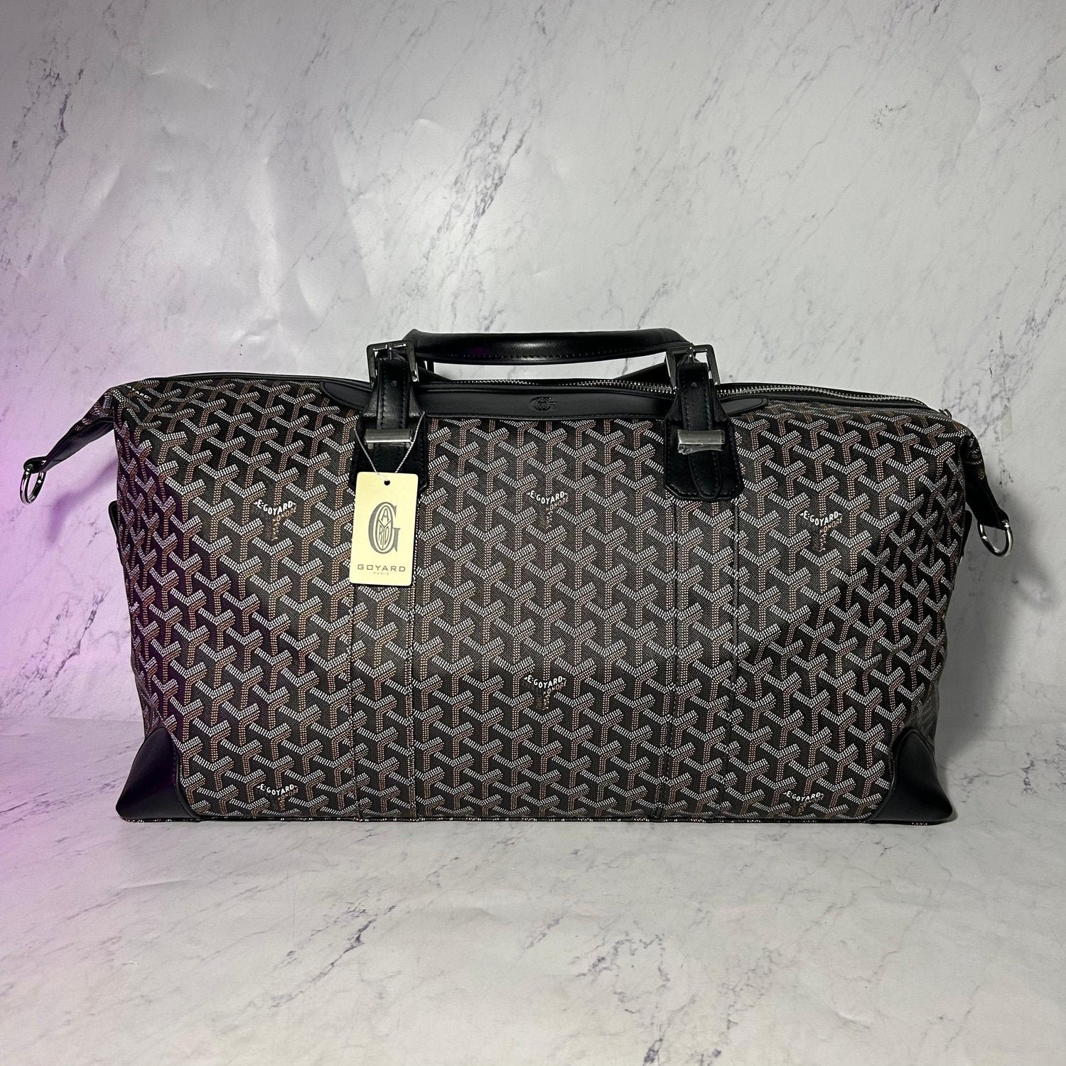 GOYARD BOWLING 55 DUFFLE BAG (4 COLOURS) - Image 9