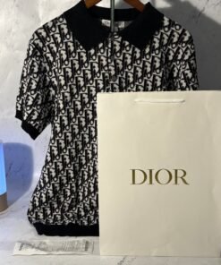 DIOR OBLIQUE POLO SHIRT (SIZE M-XL)