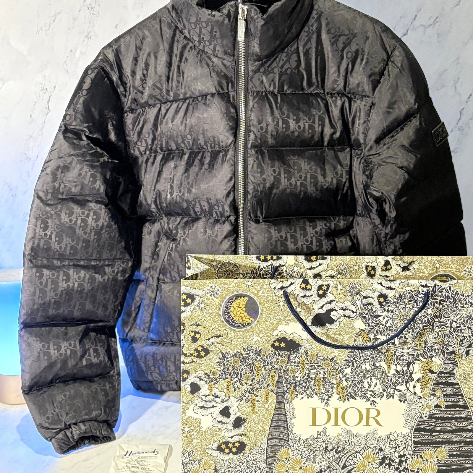 DIOR PUFFER JACKET (SIZE S-XL) - Image 9