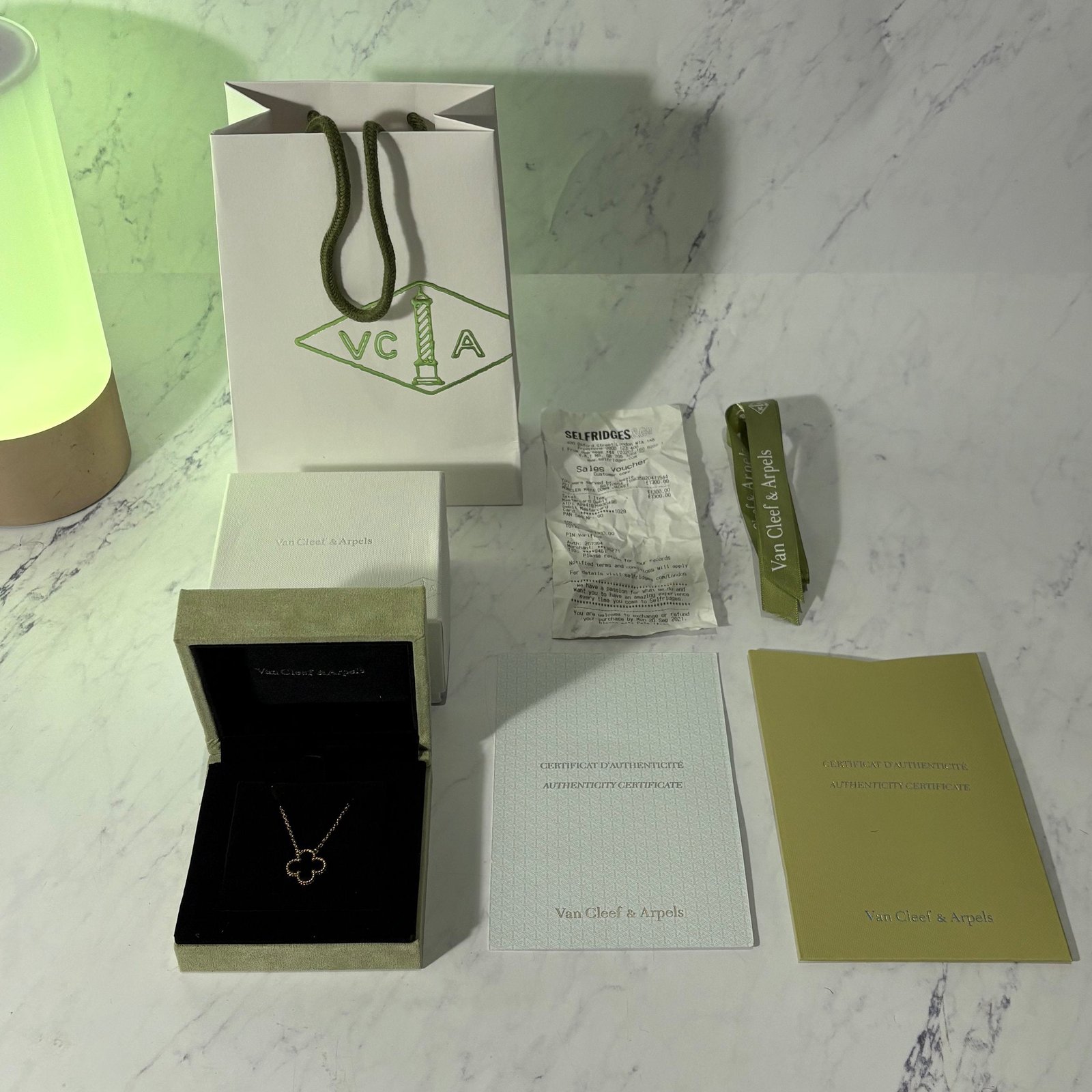 VAN CLEEF ALHAMBRA NECKLACES (8 COLOURS) - Image 8