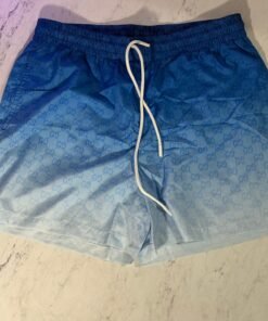 Alternative view of GUCCI GRADIENT BLUE SWIM SHORTS (SIZE S-XL)
