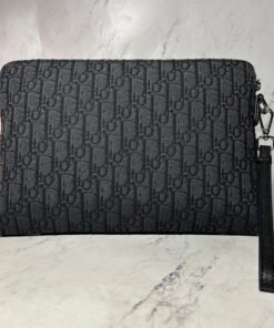 Alternative view of DIOR A5 ZIPPED POUCH