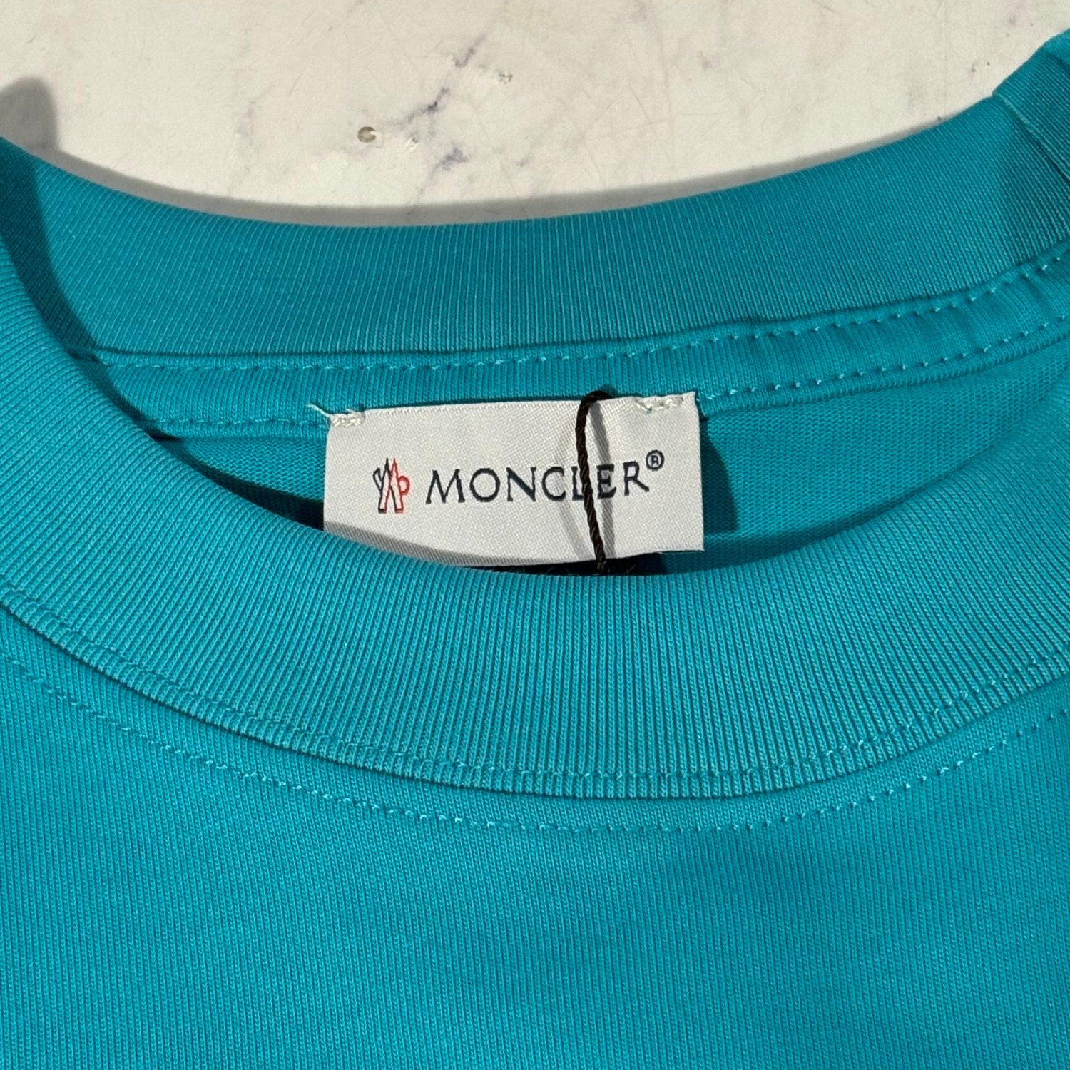 MONCLER VARSITY LOGO T-SHIRT (SIZE XS-L) - Image 5