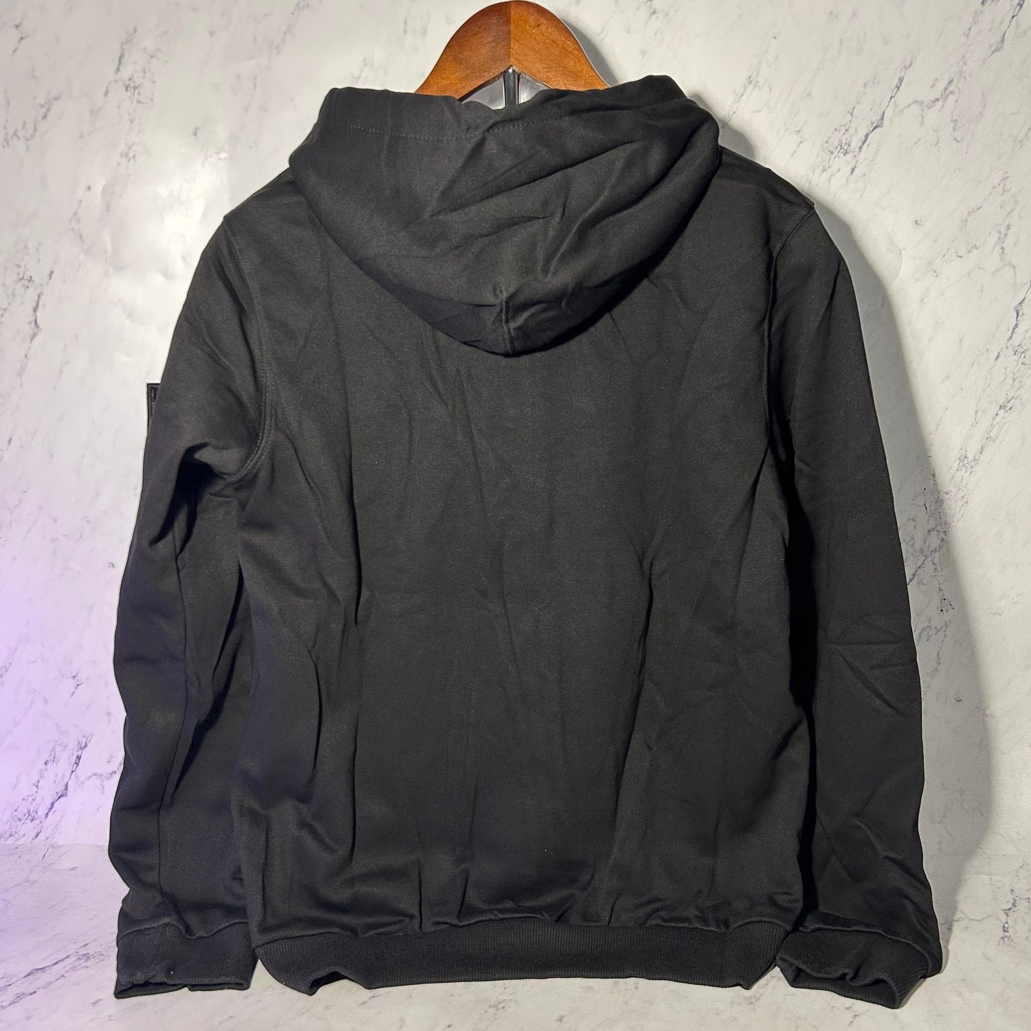STONE ISLAND ZIP UP HOODIE (SIZE M-XL) - Image 2