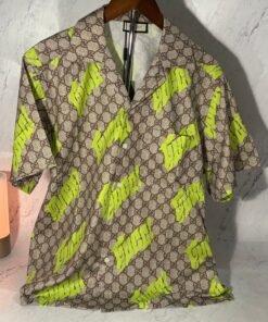 Alternative view of GUCCI POPLIN BOWLING SHIRT (SIZE M-XL)
