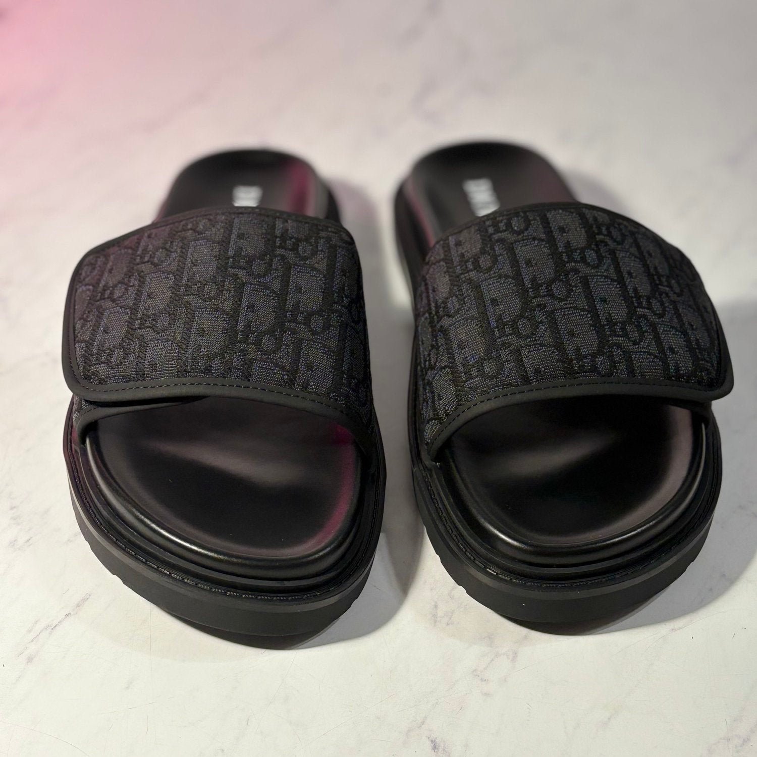 DIOR AQUA SLIDERS (SIZE 8-11 UK) - Image 5